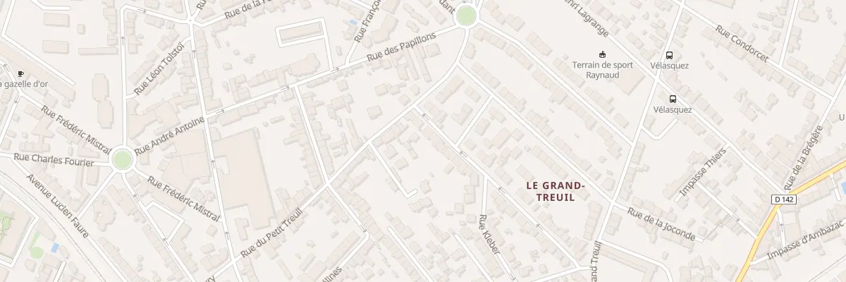 Plan du 41 Rue du Champ-Dorat à Limoges