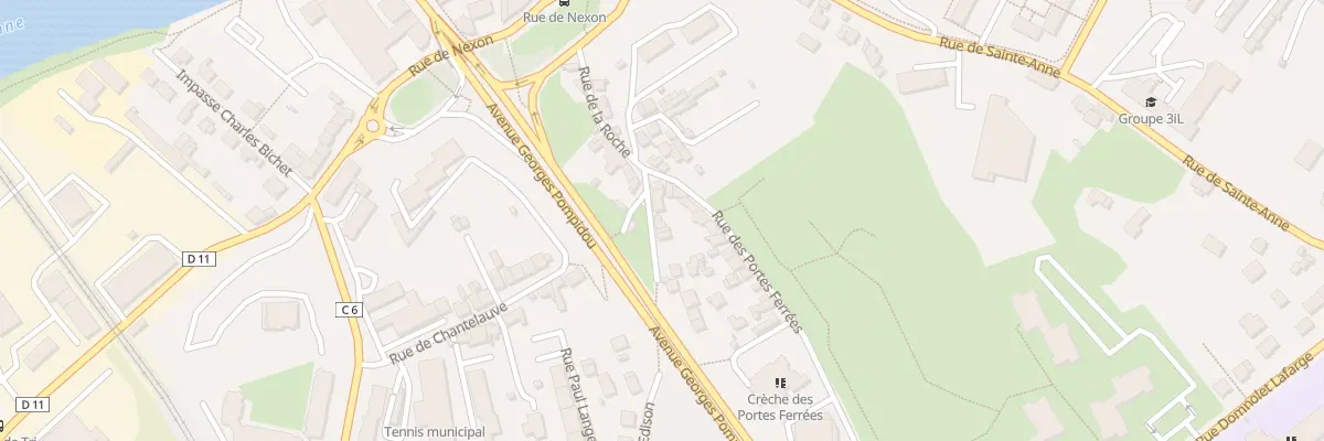 Plan du 5 Sq de Chantelauve à Limoges
