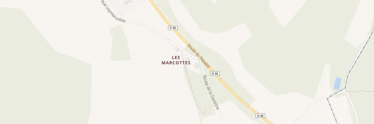 Plan du 490 Rue Leymarcottes à Saint-Martial-de-Nabirat