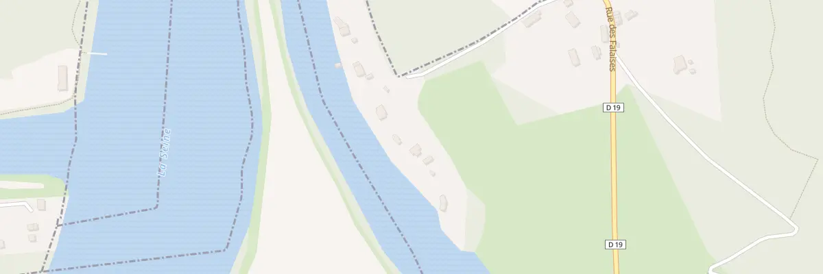 Plan du 6 Ile de Livart à Vatteville