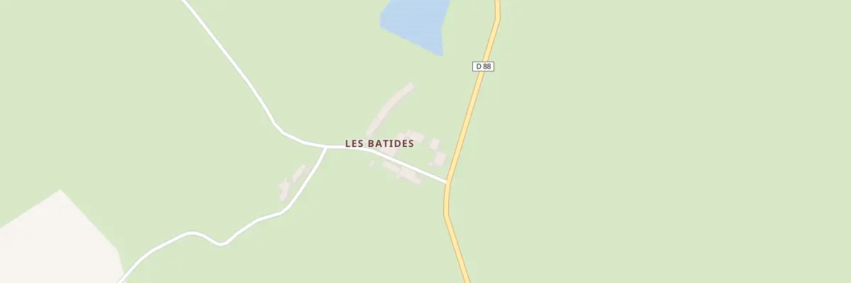 Plan du 2 Les Bastides à Jouac