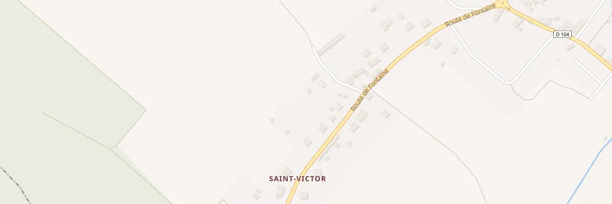 Plan du 3 Che du Buisson Maloux à Saulnières