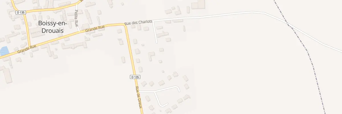 Plan du 8 Rue des Chariots à Boissy-en-Drouais