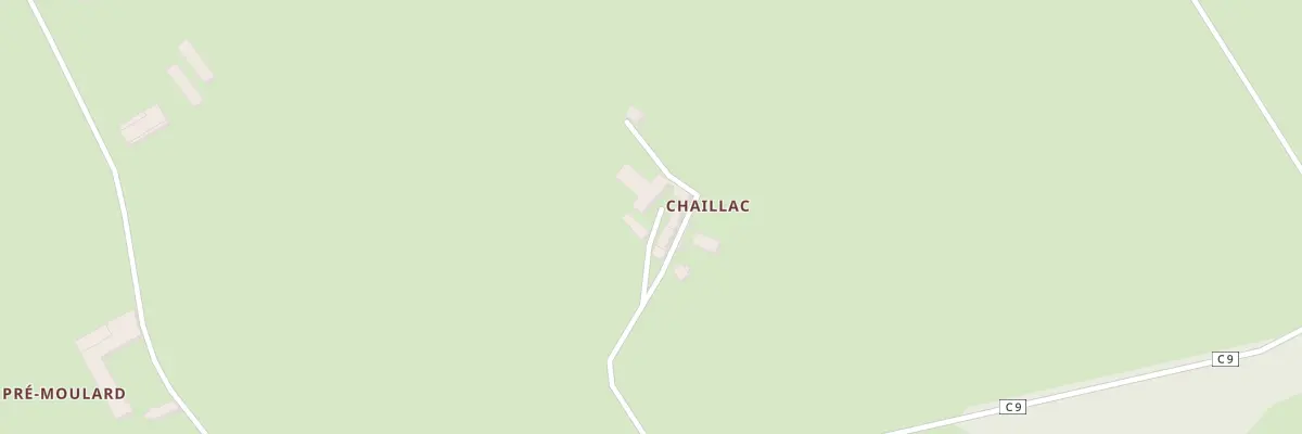 Plan du 5154 Chaillac à Rilhac-Lastours