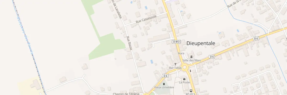 Plan du 5289 Dieupentale à Dieupentale