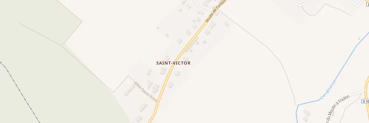 Plan du 27 Rte de Fontaine à Saulnières