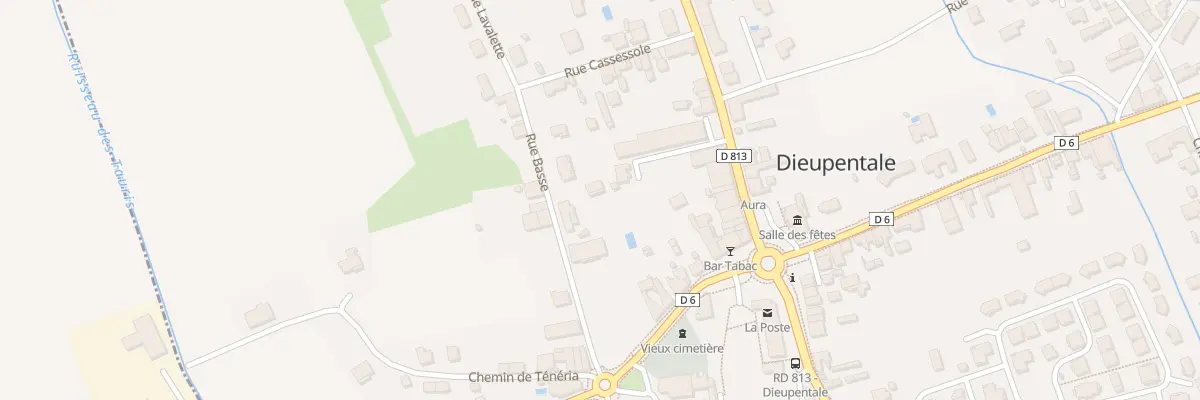 Plan du 4 Rue Basse à Dieupentale