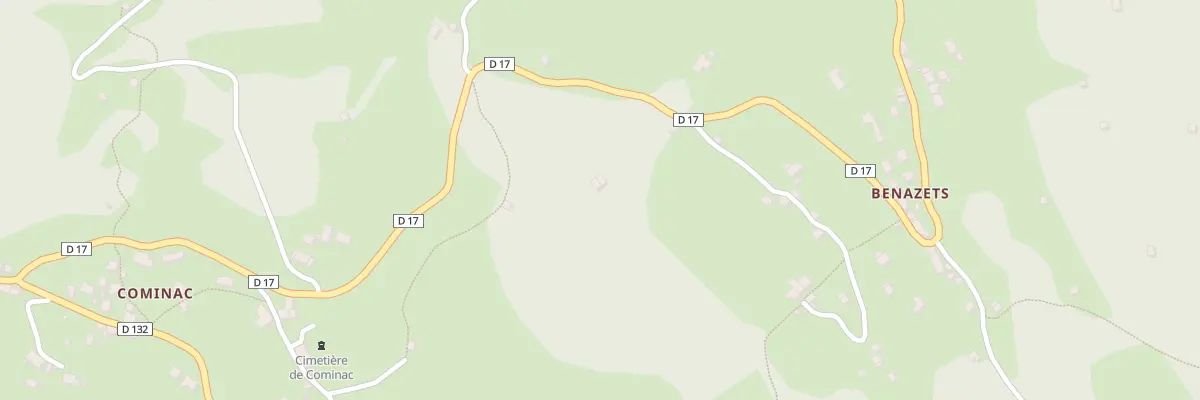 Plan du 327 Troun à Ercé
