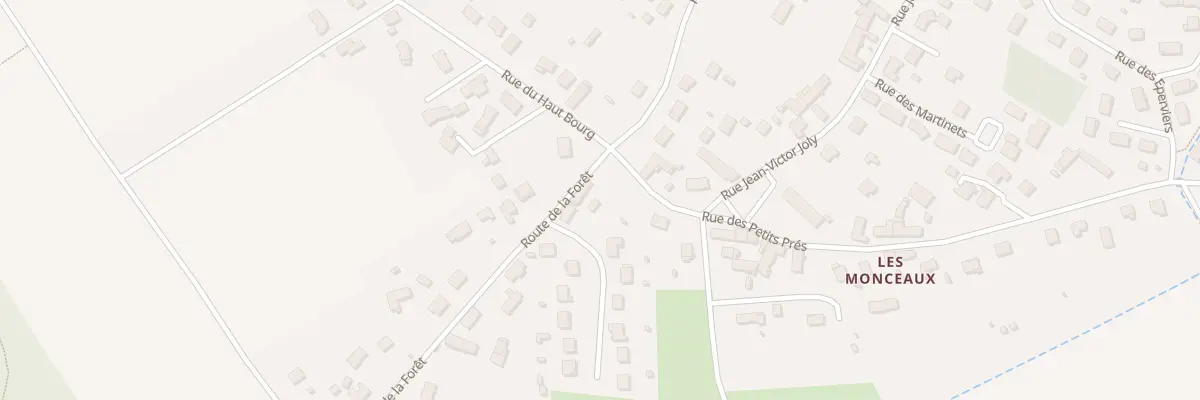 Plan du 1 Rte de la Forêt à Saint-Sulpice-de-Pommeray