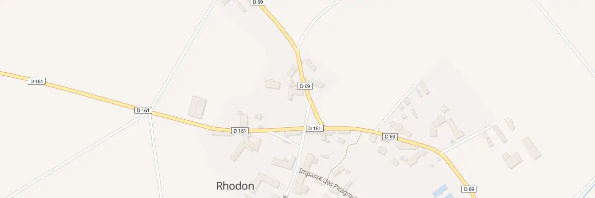 Plan du 13 Rte des Marronniers à Rhodon
