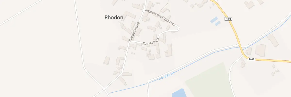 Plan du 4 Rue du Puits à Rhodon