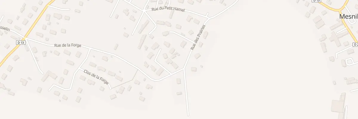 Plan du 126 Rue des Prairies à Mesnil-Raoul