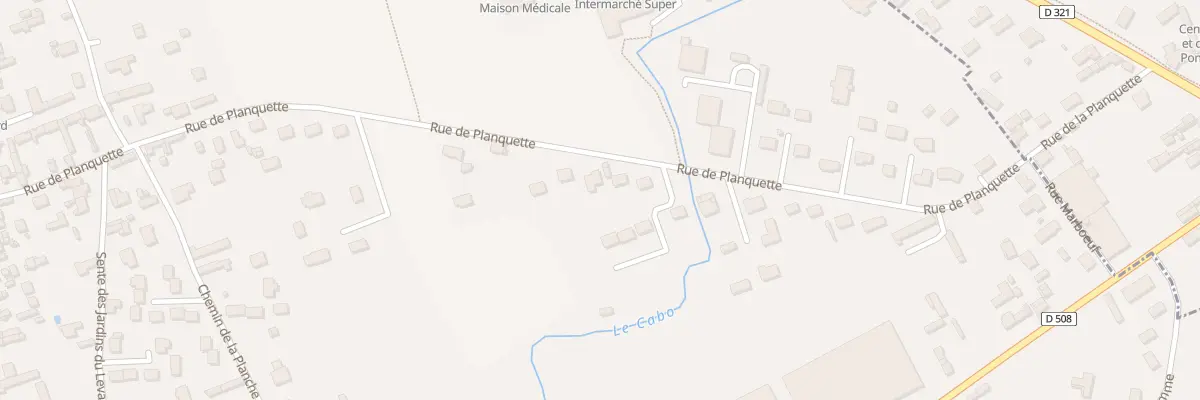 Plan du 34B Rue de la Planquette à Romilly-sur-Andelle
