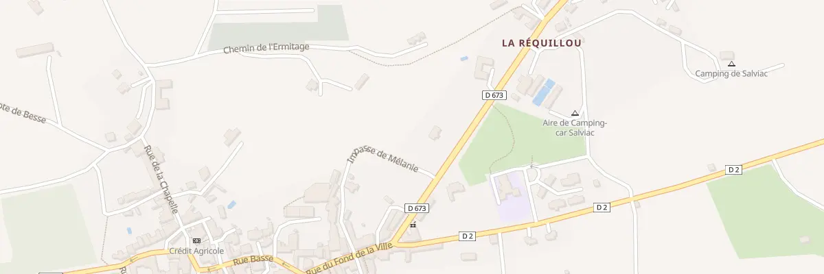 Plan du 5028 Salviac à Salviac