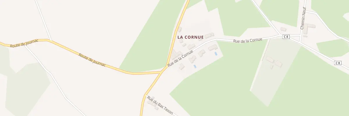 Plan du 1 Rue de la Cornue au Vigen