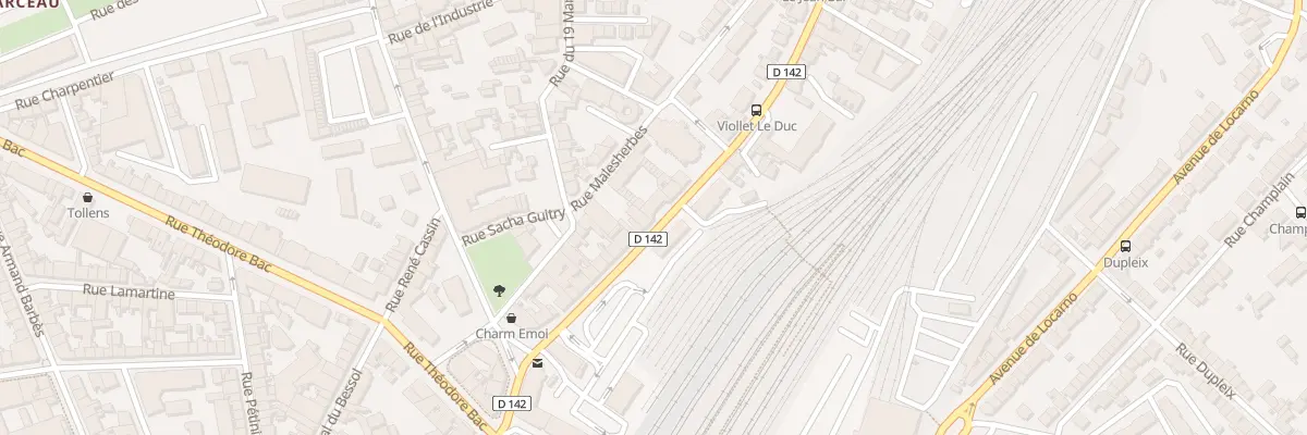 Plan du 39 Rue Aristide Briand à Limoges