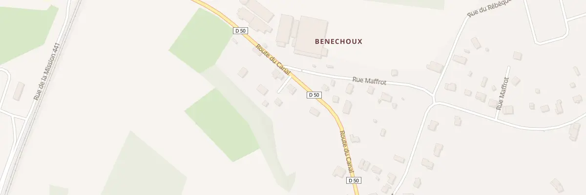 Plan du 831 Rte du Canal à Montbartier