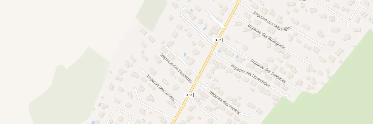 Plan du 60A Av des Pyrenees à La Salvetat-Saint-Gilles