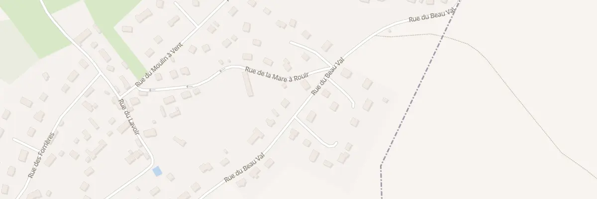 Plan du 35 Res du Beau Val à Fontaine-Bellenger