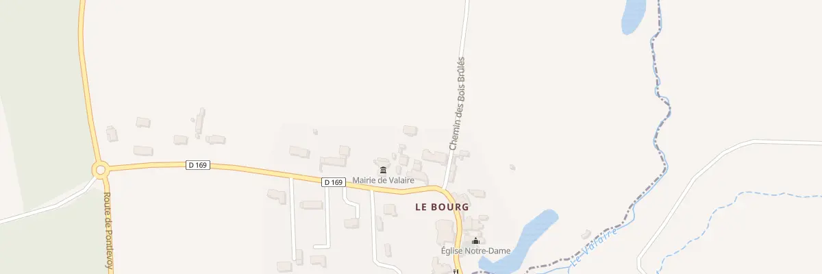 Plan du 16 Rue du Bourg à Valaire