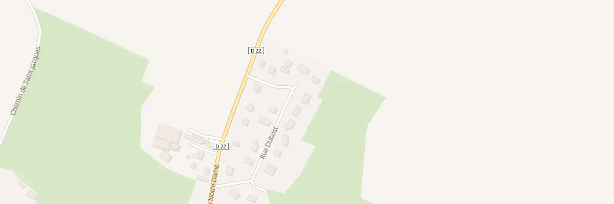 Plan du 6 Rue Dubost à Saint-Vaast-d’Équiqueville