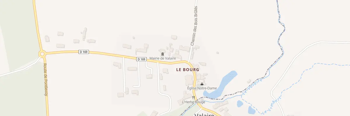 Plan du 14 Rue de l’Octroi à Valaire