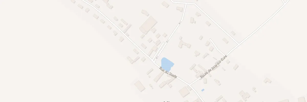 Plan du 8 Rue du Stade à Miserey