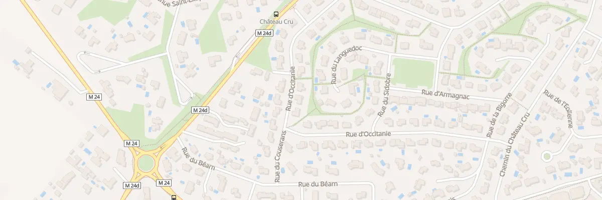 Plan du 15 Rue d’Occitanie à Pibrac