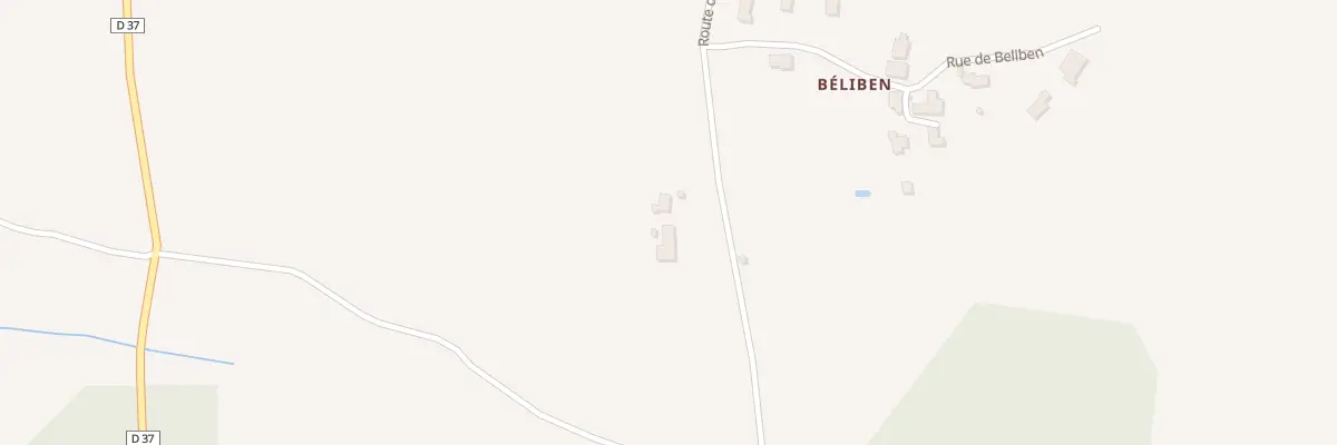 Plan du 866 Rte de Beliben à Sauzet