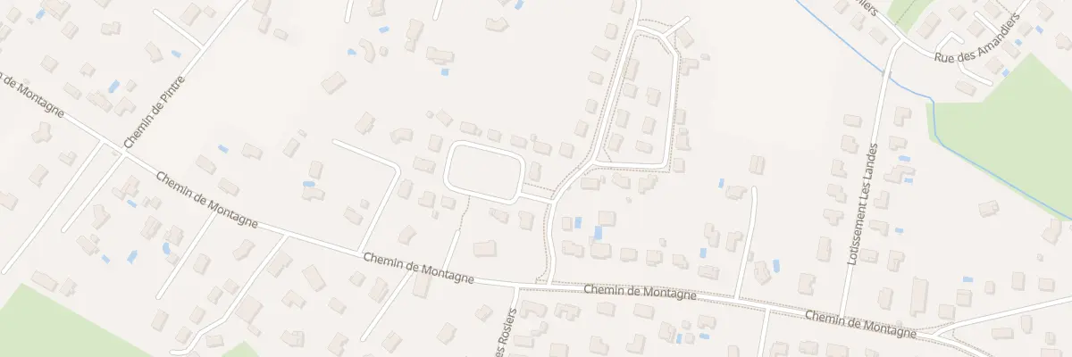 Plan du 1290C Che de Montagne à Montbeton