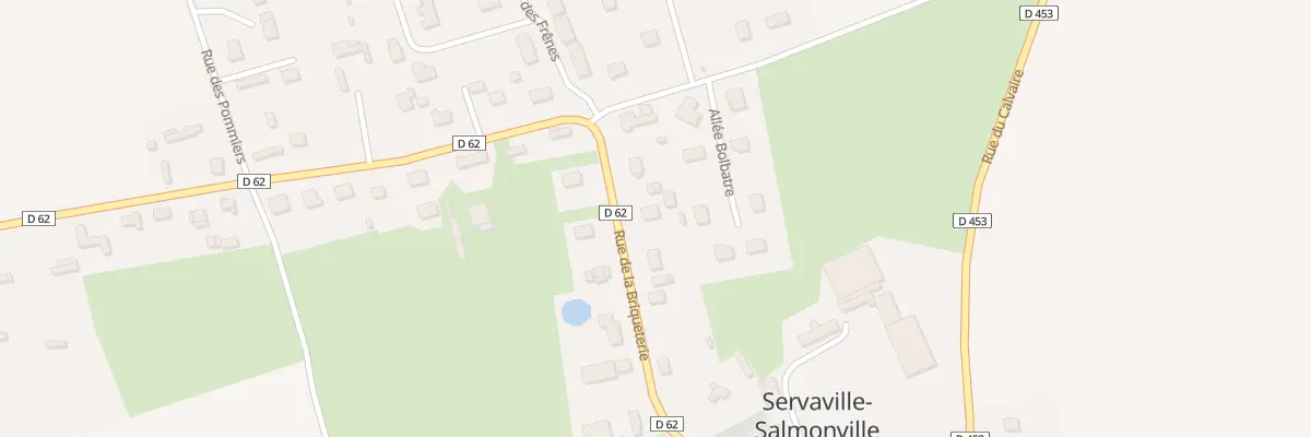Plan du 270 Rue de la Briqueterie à Servaville-Salmonville