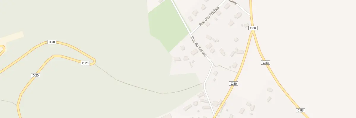Plan du 6 Rue du Fescot à Amfreville-sous-les-Monts