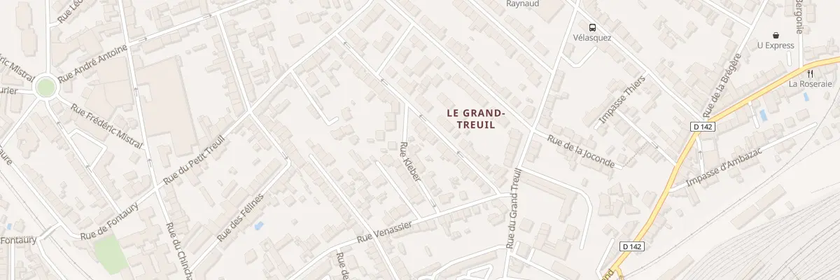 Plan du 19 Rue du Champ-Dorat à Limoges