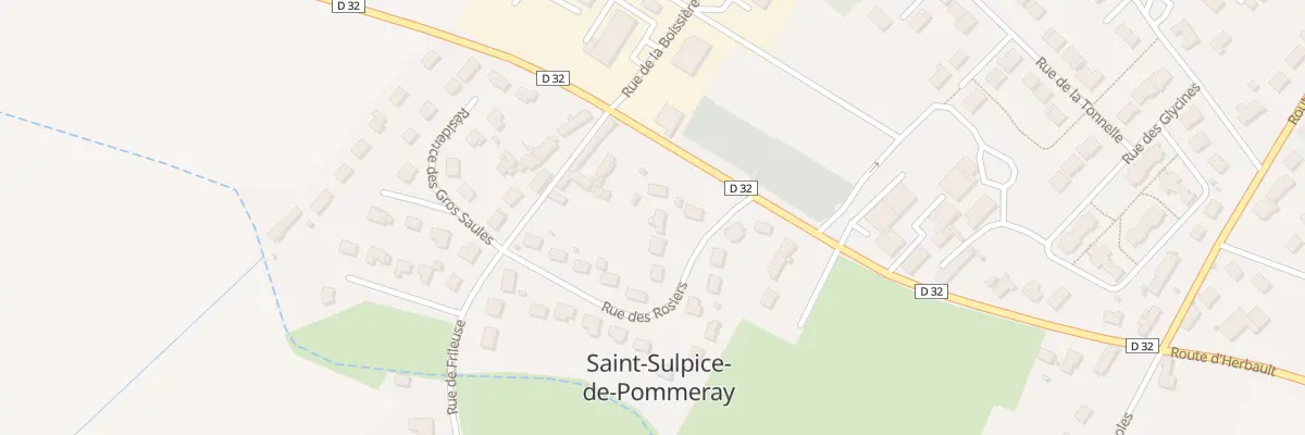 Plan du 15 Rue des Rosiers à Saint-Sulpice-de-Pommeray