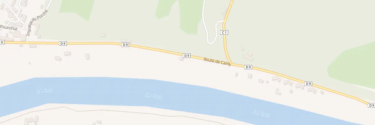 Plan du 5074 Riviere de Camy à Luzech