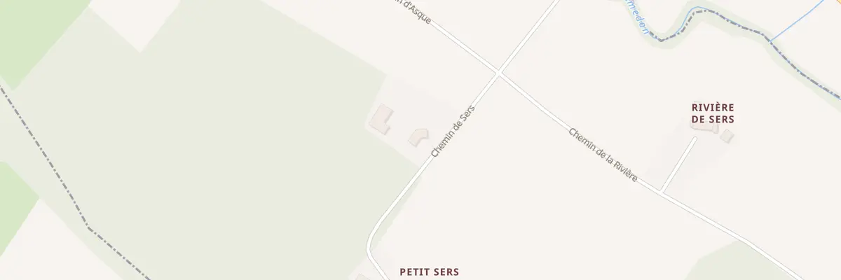 Plan du 5001F Asque à Bax