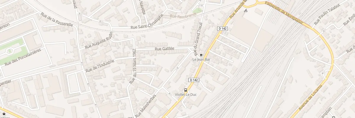 Plan du 29 Rue Malesherbes à Limoges