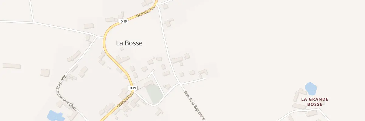 Plan du 2 Rue de la Bajotterie à Vievy-le-Rayé