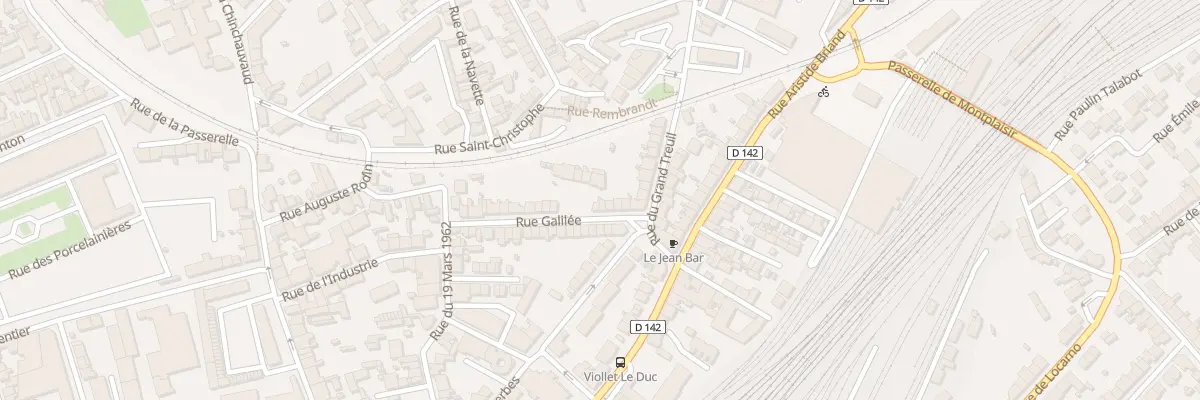 Plan du 29 Rue Galilée à Limoges
