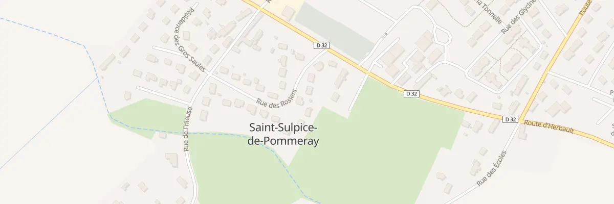 Plan du 18 Rue des Rosiers à Saint-Sulpice-de-Pommeray