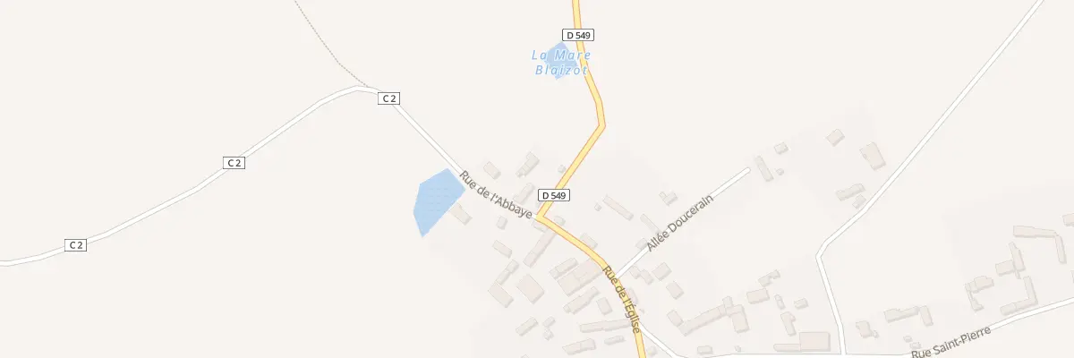 Plan du 13 Le Village à La Baronnie
