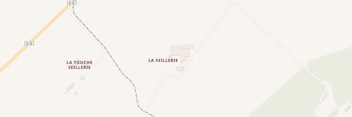 Plan du 152 La Seillerie à Nouans-les-Fontaines