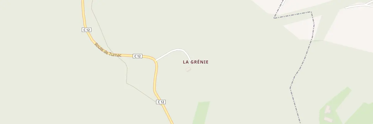 Plan du 85A La Grenie à Domme