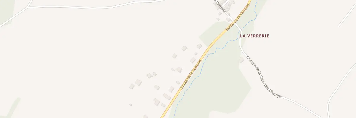 Plan du 33 Rte de la Verrerie à Monthou-sur-Cher