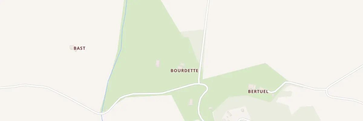 Plan du 5078 Bourdette à Sauveterre