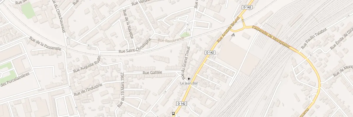 Plan du 11 Rue du Grand Treuil à Limoges