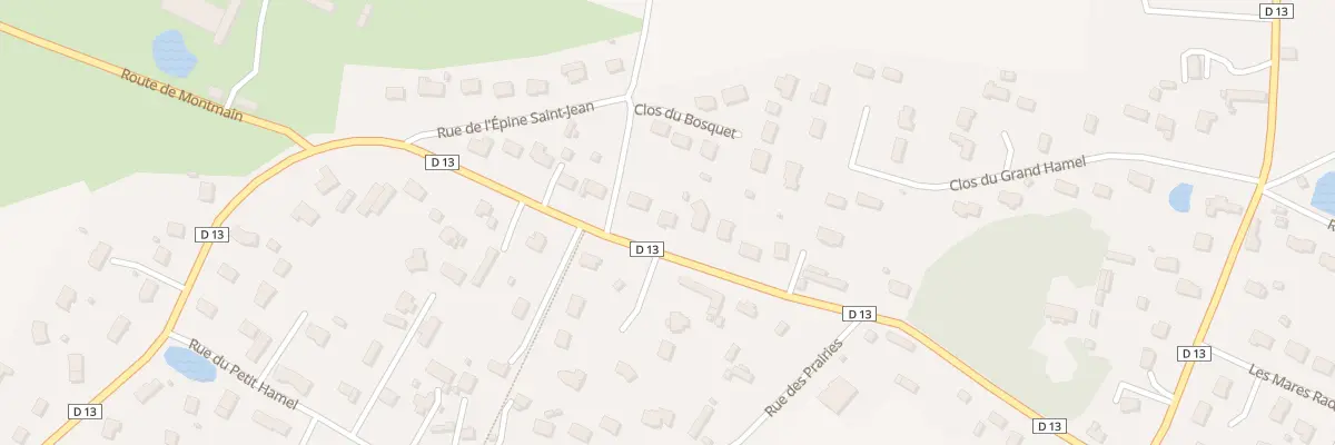 Plan du 390 Rue du Cèdre à Mesnil-Raoul