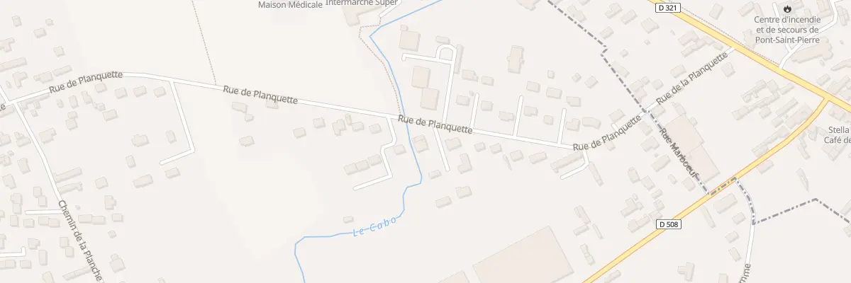 Plan du 38B Rue de la Planquette à Romilly-sur-Andelle