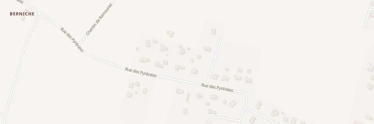 Plan du 30 Rue des Pyrénées à Saint-Hilaire