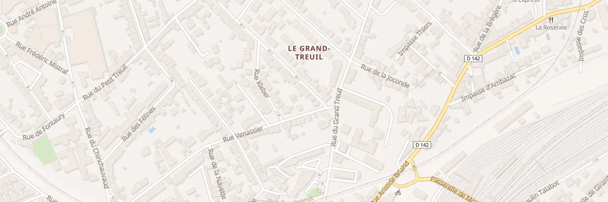 Plan du 5 Rue du Champ-Dorat à Limoges